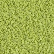 DBS733- 15/0 Opaque Neon Green Miyuki Delica Beads (5 Gm, 50 Gm, 250 Gm)