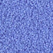 DB881- 11/0 Matte Opaque Periwinkle AB Miyuki Delica Beads (50 Gm, 250 Gm)