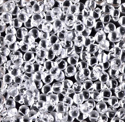 3.4mm Crystal Miyuki Drop Beads (125 Gm) #DP-131