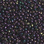 2.8mm Metallic Dark Plum Iris Miyuki Drop Beads (125 Gm) #DP28-454