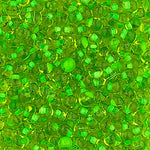 3.4mm Mint Green Lined Chartreuse Miyuki Drop Beads (125 Gm) #DPF-21