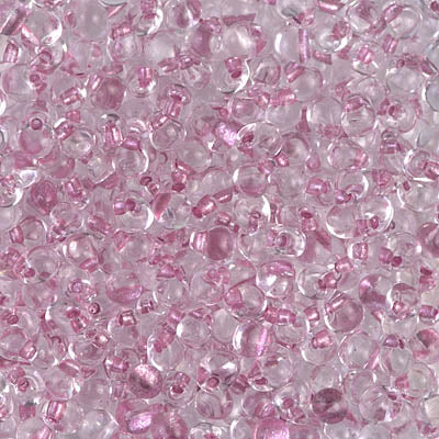 3.4mm Sparkling Antique Rose Lined Crystal Miyuki Drop Beads (125 Gm) #DPF-36