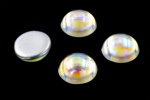 15mm Crystal AB Cabochon #FGA011
