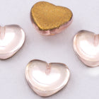 4mm Rose Heart Cabochon #FGB094