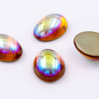 13mm x 18mm Topaz AB Oval Cabochon #FGC023