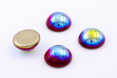 15mm Ruby AB Cabochon #FGD011