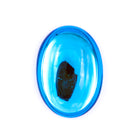 18mm x 25mm Aqua Oval Cabochon #FGD020-1
