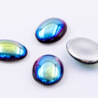 13mm x 18mm Amethyst AB Oval Cabochon #FGE023