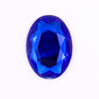 18mm x 25mm Sapphire Rose Cut Oval Flat Back #FGE025