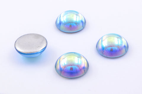 15mm Light Sapphire AB Cabochon #FGF011