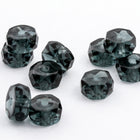 3mm x 6mm Transparent Montana Faceted Rondelle #GCH023