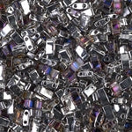 Miyuki Tila Beads - Crystal Heliotrope 5.5mm