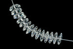 Swarovski 3700 8mm Crystal Marguerite Unfoiled Sew-On Crystal-General Bead