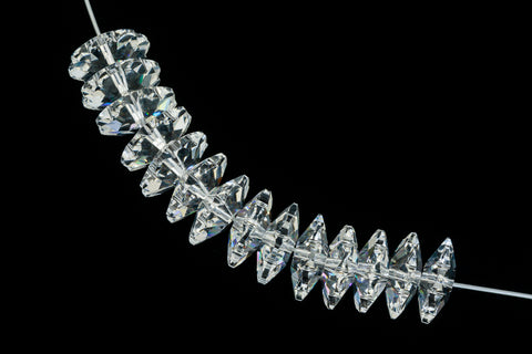 Swarovski 3700 6mm Crystal Marguerite Unfoiled Sew-On Crystal-General Bead