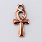 21mm Antique Copper TierraCast Ankh #CKB184-General Bead