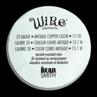 20 Gauge Antique Copper BeadSmith Craft Wire (15 Yards) #WRH601