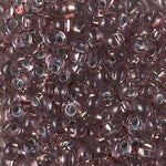 4mm Copper Lined Pale Amethyst Magatama Bead (50 Gm) #978