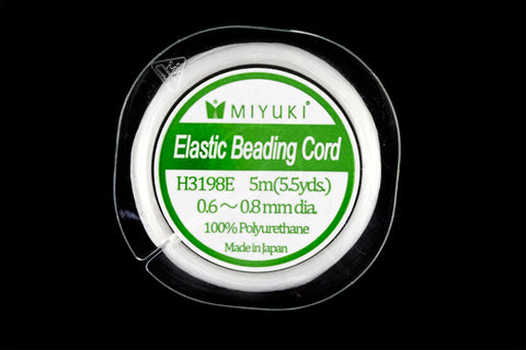 0.6mm-0.8mm Miyuki Elastic Beading Cord (5m) #CDE051