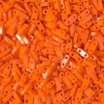 5mm Opaque Orange Miyuki Quarter Tila Beads #QTL-406