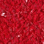 5mm Opaque Red Miyuki Quarter Tila Beads #QTL-408