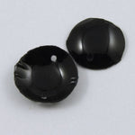 10mm Black Smooth Dome Sequin-General Bead
