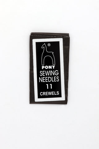 Size 11 Pony Crewel Sewing Needle (25 Pcs) #TLO011