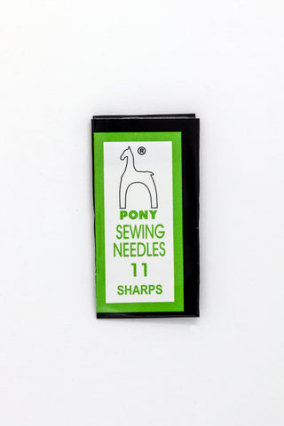 Size 11 Pony Sharps Sewing Needle (25 Pcs) #TLL011