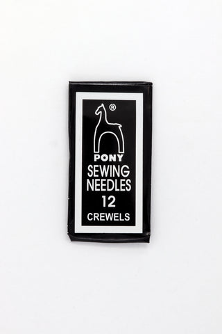 Size 12 Pony Crewel Sewing Needle (25 Pcs) #TLP011