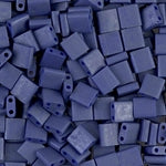 5mm Matte Opaque Cobalt Luster Miyuki Tila Beads #TL-2075