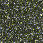 5/0 Black Lined Chartreuse Miyuki Triangle Seed Bead (125 Gm) #1816