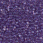 5/0 Dark Violet Lined Amethyst Miyuki Triangle Seed Bead (125 Gm) #1835