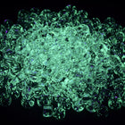 11/0 Crystal/Celadon Glow in the Dark Toho Seed Bead #JZJ003