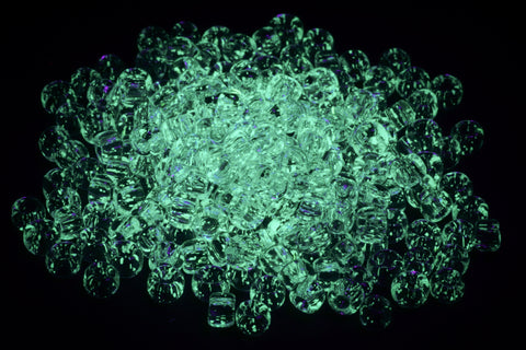 11/0 Crystal/Celadon Glow in the Dark Toho Seed Bead #JZJ003
