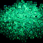 11/0 Crystal/Jade Glow in the Dark Toho Seed Bead #JZJ005