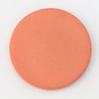34mm Matte Salmon Round Blank #UP513-General Bead