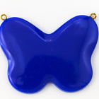 28mm x 38mm Blue Butterfly with Pins #UP526a-General Bead
