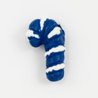 14mm Blue Ceramic Candy Cane Bead #AAU103D-General Bead