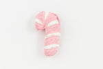 14mm Pink Ceramic Candy Cane Bead #AAU103E-General Bead