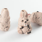 12mm Ceramic Bunny Rabbit Bead #AAU107
