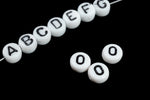 6mm Glass "O" Alphabet Bead #ADB215