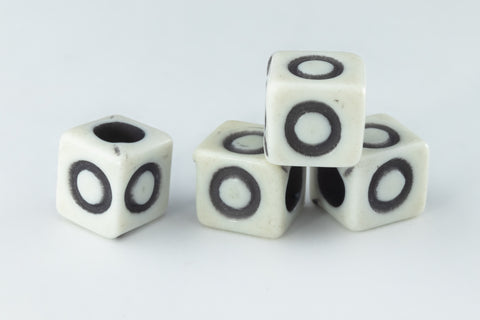 6mm Plastic "O" Alphabet Bead #ADB315