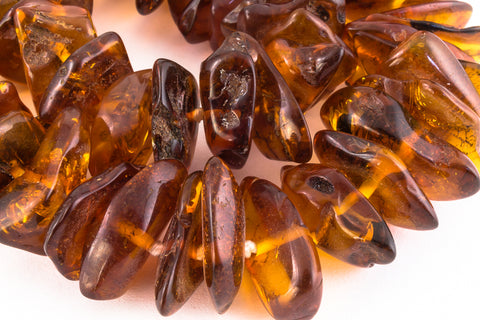 16" Large Baltic Amber Chip Strand-General Bead