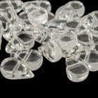 5mm x 8mm Crystal 2 Hole Amos Par Puca Beads (5 Gm 3 Pack, 100 Gm)
