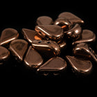 5mm x 8mm Dark Bronze 2 Hole Amos Par Puca Beads (5 Gm 3 Pack, 100 Gm)