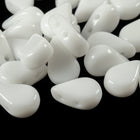 5mm x 8mm White 2 Hole Amos Par Puca Beads (5 Gm)