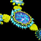 Aquatic Bloom Handmade Necklace-General Bead