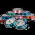 Artistic Wire. 20 Gauge Silver Plated Round Wire Assorted Color Mix (12 Spools)