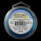 Artistic Wire. 20 Gauge Silver Plated Round Wire Assorted Color Mix (12 Spools)