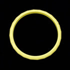 Spring Yellow Faceted Bangle #BAN008-General Bead