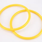 Thin Buttercup Yellow Bangle #BAN019-General Bead